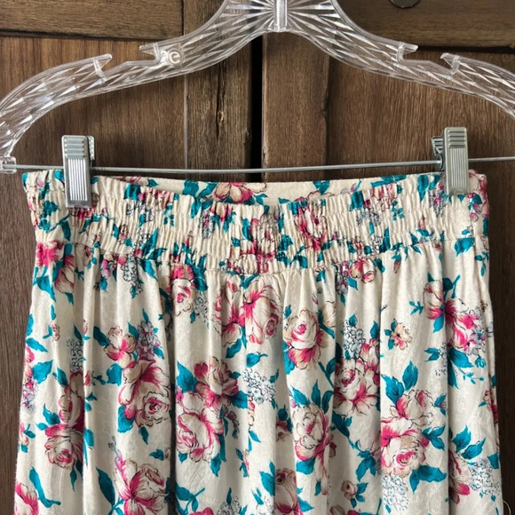 Mix It Vintage Cottagecore Two-Piece Floral Midi Skirt and Top Size Small - Picture 6 of 10